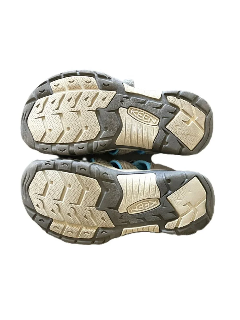 KEEN Newport H2 Waterproof Sandals Youth 5 / Fits Women's 7 Gray Blue